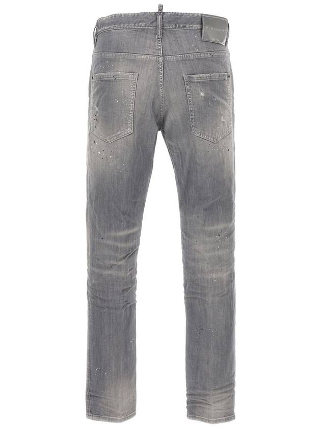 Skater Denim Jeans Grey - DSQUARED2 - BALAAN 3