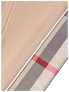 Kids Check Panel Trim Track Pants Beige 8054036 - BURBERRY - BALAAN 4