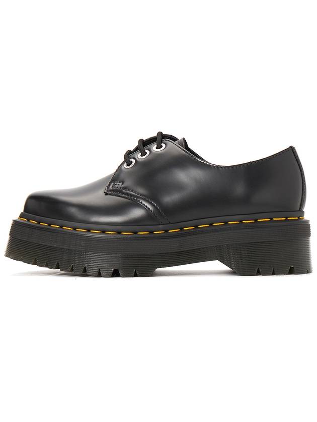 1461 Quad Squared Smooth Leather Platform Derby Black - DR. MARTENS - BALAAN 5