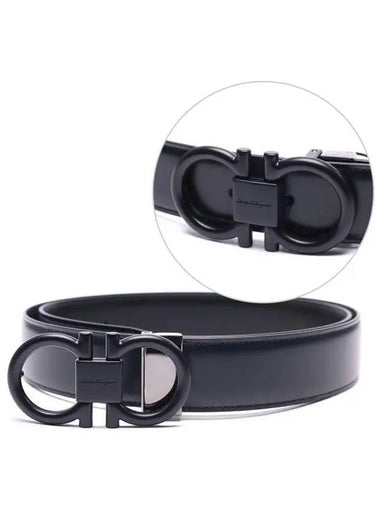 Men s Gancini double sided belt 67 9938 753577 FREE 22S 1214927 - SALVATORE FERRAGAMO - BALAAN 1