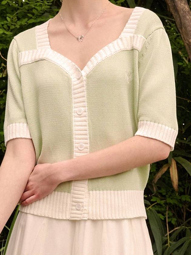 Elfin Line Cardigan Apple Mint - MICANE - BALAAN 2