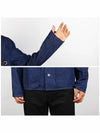 Pocket Workwear Denim Jacket Navy - LOEWE - BALAAN 6