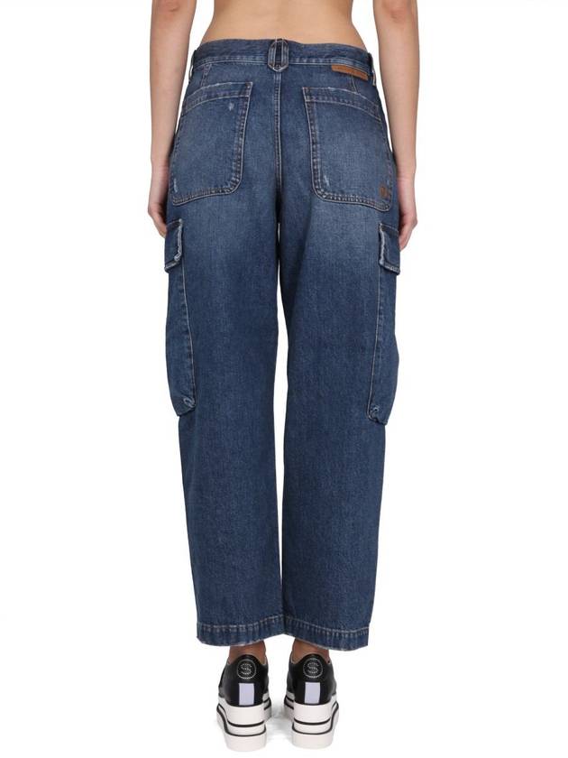 Denim Straight Pants 6D0180 3SPH334003 BLUE - STELLA MCCARTNEY - BALAAN 5