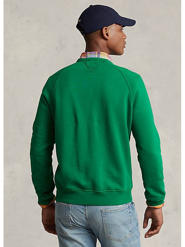 Pocket Patch Sweatshirt Dark Green - POLO RALPH LAUREN - BALAAN 5