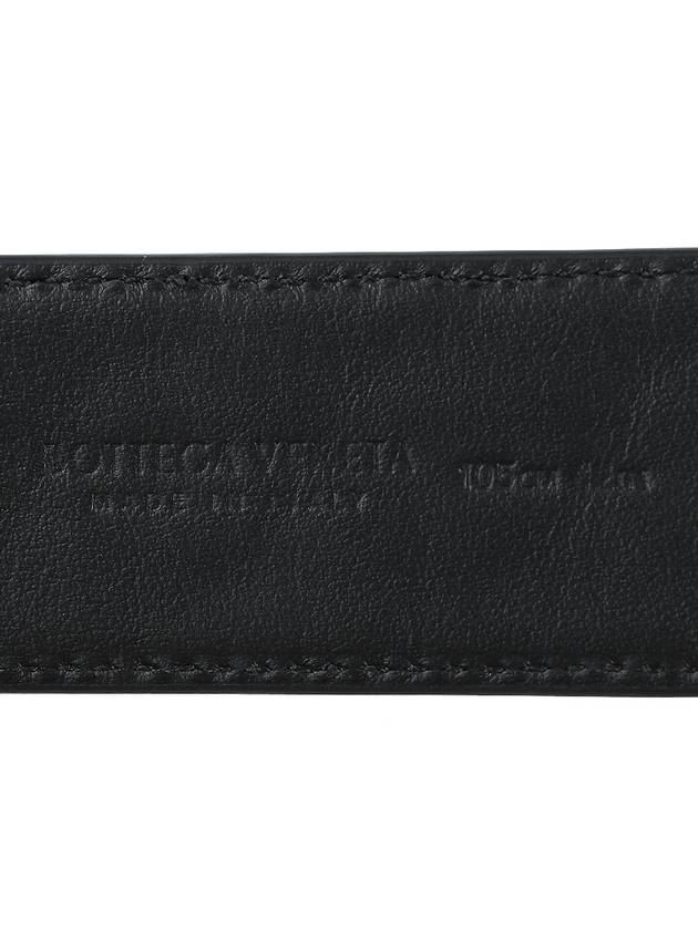 Intrecciato Belt Black - BOTTEGA VENETA - BALAAN 9