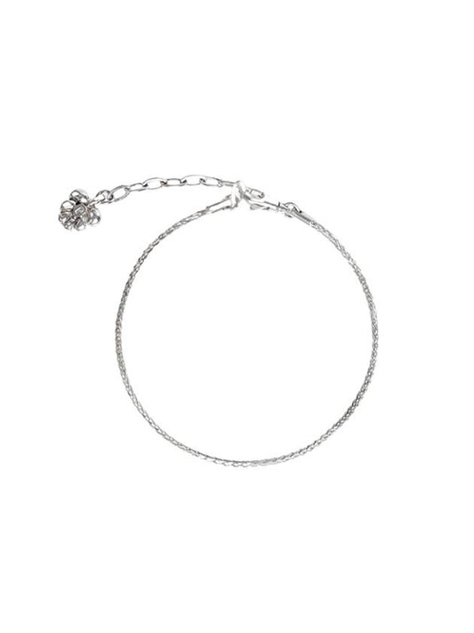 Women's Bracelet Basic layered chain bracelet Layered silver chain bracelet 4B01 - POPPI - BALAAN 2