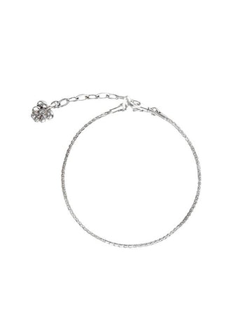 Women's Bracelet Basic layered chain bracelet Layered silver chain bracelet 4B01 - POPPI - BALAAN 1