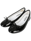 Women's Cendrillon Leather Ballerinas Flat Black - REPETTO - BALAAN 3