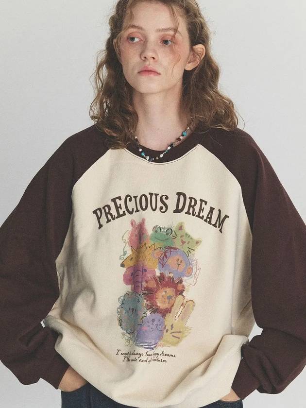 Precious Raglan Sweatshirt Beige Brown - CPGN STUDIO - BALAAN 2