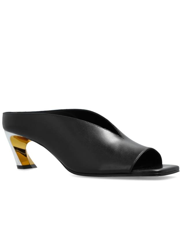 armadillo sandals heel black - ALEXANDER MCQUEEN - BALAAN 5