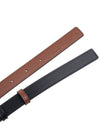 TB Reversible Leather Belt Black Tan - BURBERRY - BALAAN 9