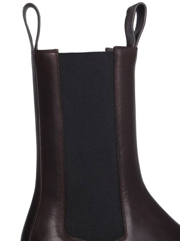 Lug Ankle Chelsea Boots Brown - BOTTEGA VENETA - BALAAN 5