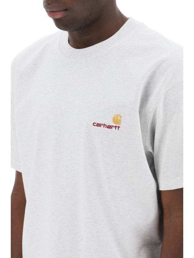 CARHARTT WIP S/S AMERICAN SCRIPT T-SHIRT - CARHARTT WIP - BALAAN 4