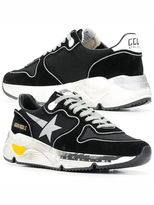 Vintage Running Oversole Low Top Sneakers Black - GOLDEN GOOSE - BALAAN 2