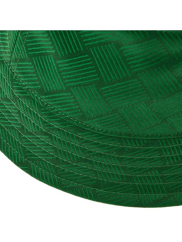 Intrecciato Jacquard Bucket Hat Parakeet - BOTTEGA VENETA - BALAAN 8