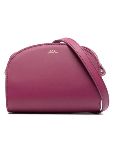 Demi Lune Mini Half Moon Cross Bag Pink - A.P.C. - BALAAN 1