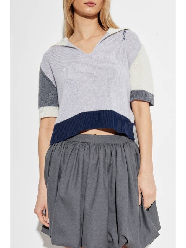 Marni Cashmere Polo, Women's, Grey - MARNI - BALAAN 3