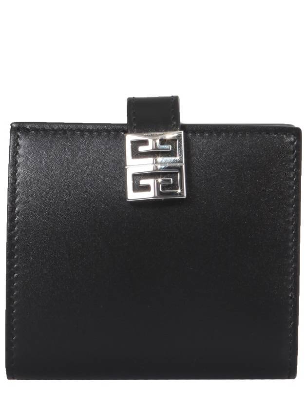 4G Metal Logo Small Half Wallet Black - GIVENCHY - BALAAN 2