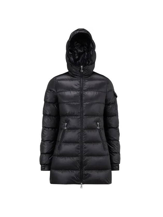 Women's Glenments Down Short Padded Black - MONCLER - BALAAN 1