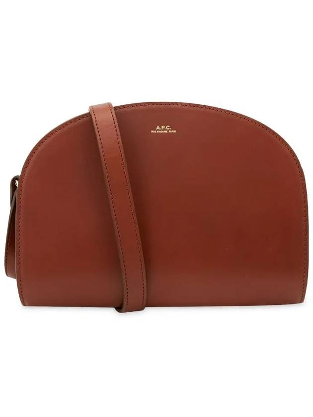 Demi Lune Half Moon Cross Bag Brown - A.P.C. - BALAAN 2