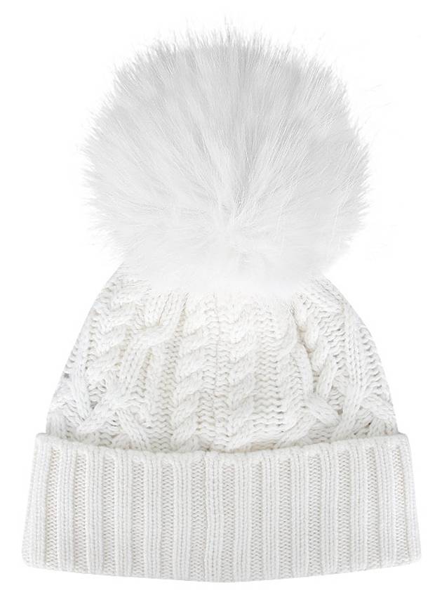 Pom Wool Cashmere Beanie 3B00029 M4506 002 - MONCLER - BALAAN 3