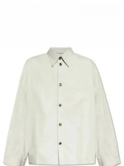 Cotton Silk Long Sleeve Shirt Cloud - BOTTEGA VENETA - BALAAN 2