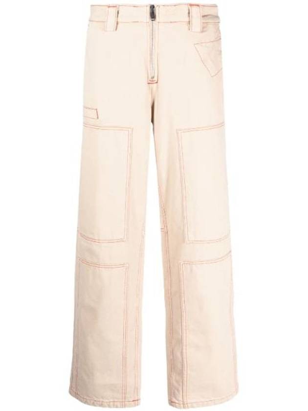 Le De Nimes Cargo Cargo Jeans Beige Terracotta - JACQUEMUS - BALAAN 1