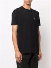 Chest ORB Logo Short Sleeve T-Shirt Black - VIVIENNE WESTWOOD - BALAAN 4