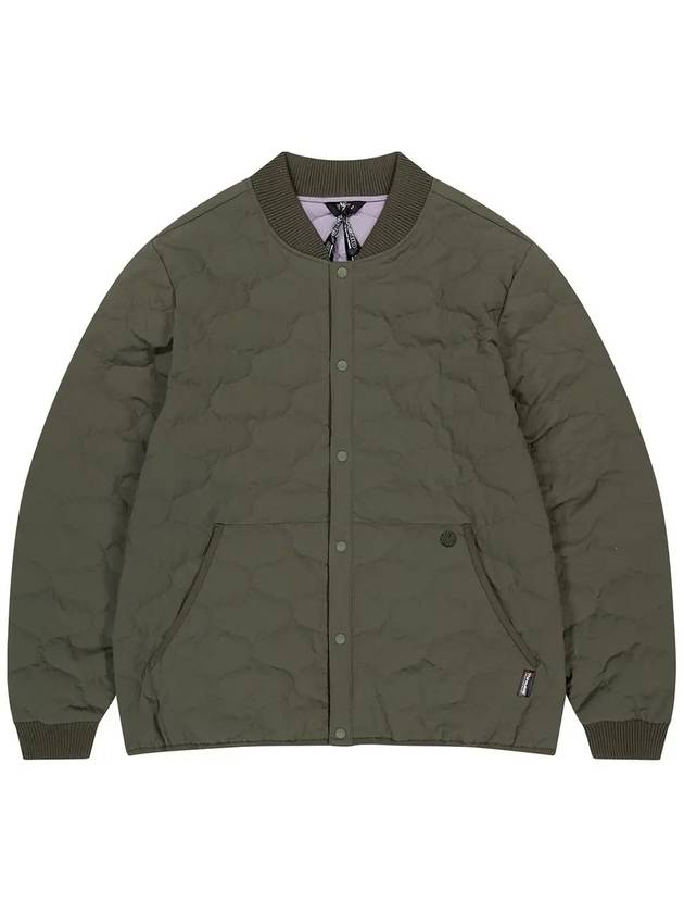 OG wave quilting light padded jacket khaki - OFFGRID - BALAAN 2