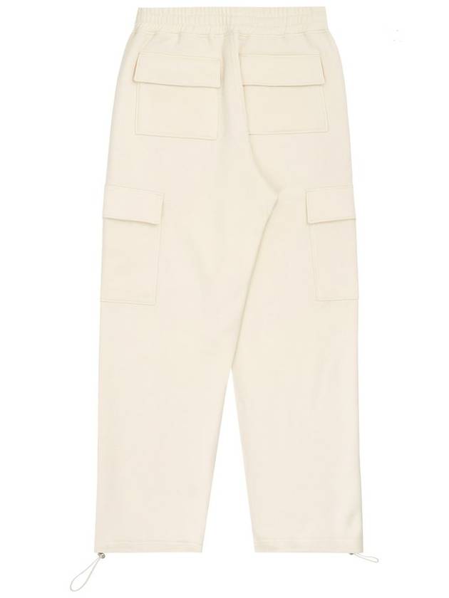 Special fleece light beige cargo pants - CETO - BALAAN 3