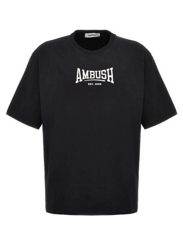 Short Sleeve T-Shirt BMAA006S24JER00110011001 Black - AMBUSH - BALAAN 1