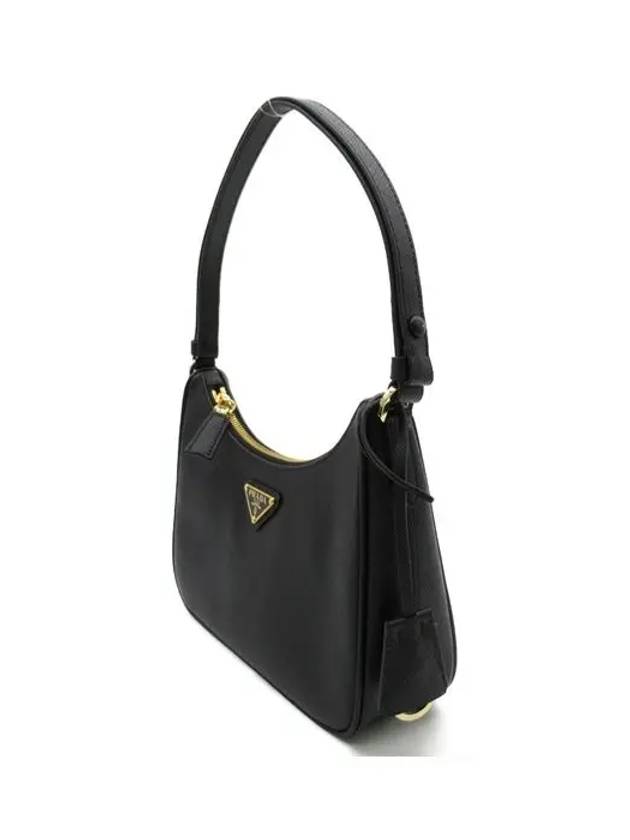 Saffiano Leather Mini Bag Black - PRADA - BALAAN 4