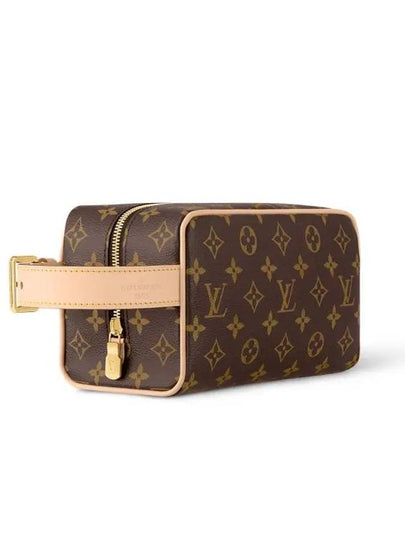 Locker Dopp Kit Monogram Pouch Bag Brown - LOUIS VUITTON - BALAAN 2