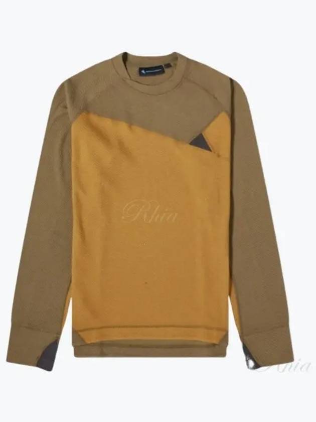 Yuji Crew Man Mustard Olive 20644M02 413 - KLATTERMUSEN - BALAAN 2