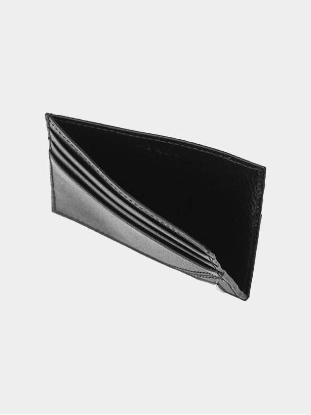 Triangle Logo Card Wallet Black - PRADA - BALAAN 6