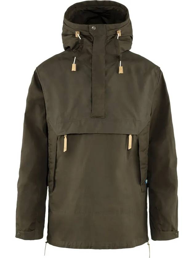 Men's No 8 Anorak Dark Olive - FJALL RAVEN - BALAAN 1