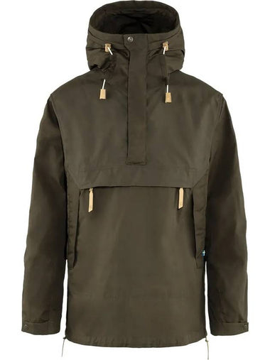 Men's No 8 Anorak Dark Olive - FJALL RAVEN - BALAAN 1