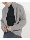 Modal Knit Zip up Cardigan Gray - CHANCE'S NOI - BALAAN 9