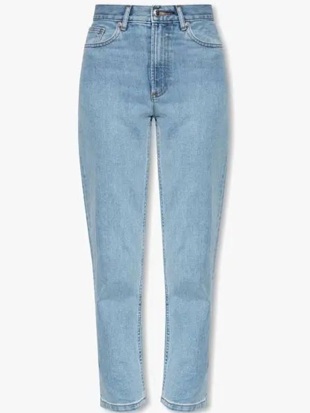 Martin Stone Wash Denim Straight Jeans Indigo - A.P.C. - BALAAN 2