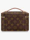 Monogram Nice Mini Pouch Bag Brown - LOUIS VUITTON - BALAAN 4