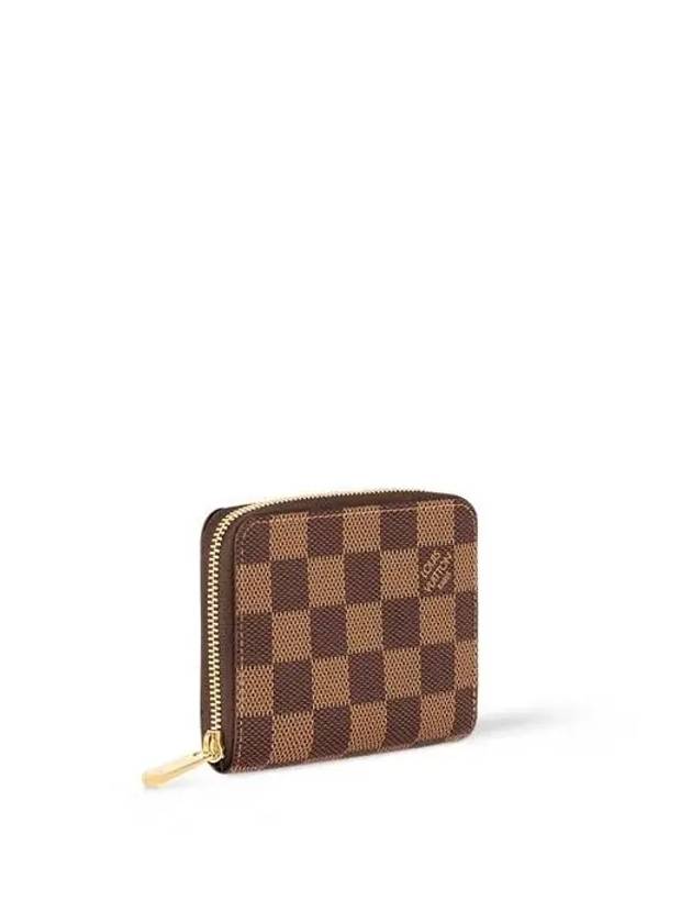 Damier Zippy Coin Purse Brown - LOUIS VUITTON - BALAAN 6