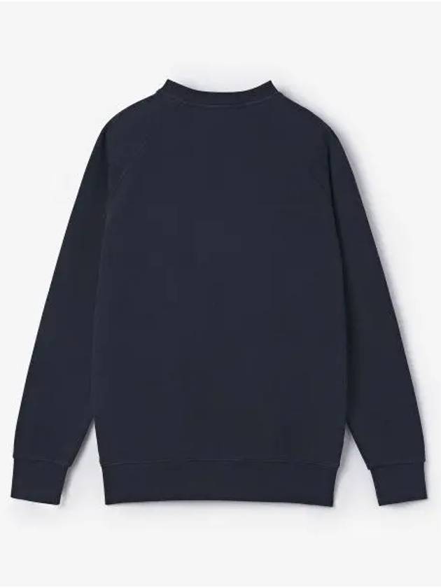 All Right Fox Patch Sweatshirt Navy - MAISON KITSUNE - BALAAN 3