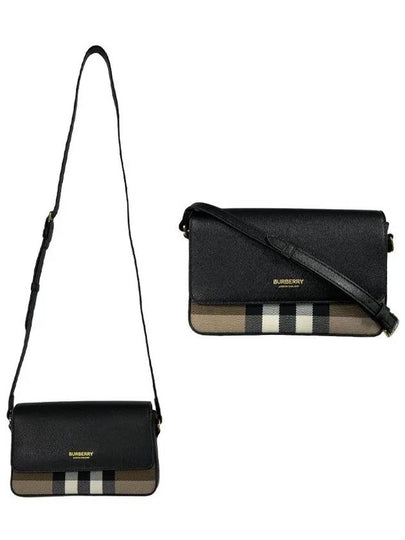 New Hampshire Cross Bag Black - BURBERRY - BALAAN 2