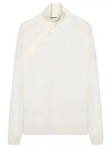 button sweater women knit - JIL SANDER - BALAAN 1