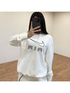 Sweatshirt DQ6568 133 Cream Ivory WOMENS S L Asian Fit - NIKE - BALAAN 5