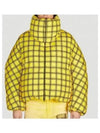 Check Oversized Down Padding Yellow - MARNI - BALAAN 2