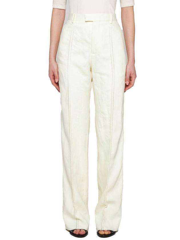 Straight Pants 792196V3Z90 9204 - BOTTEGA VENETA - BALAAN 5