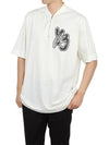 Men's Y 3 Short Sleeve T-Shirt IA3109 OWHITE - YOHJI YAMAMOTO - BALAAN 6