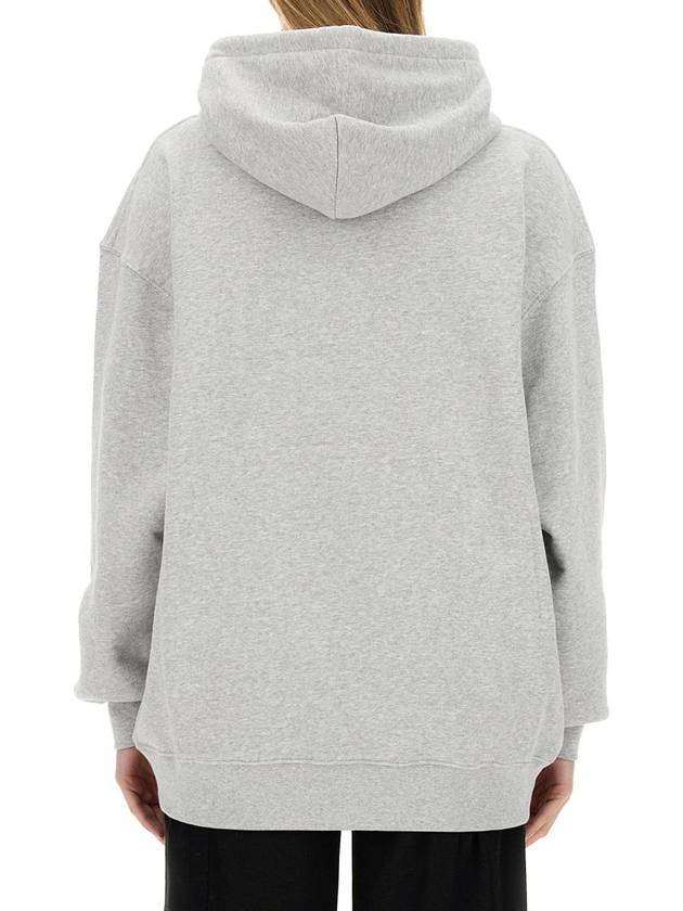 Hooded Sweatshirt 17153756 7488 GRAY - MOSCHINO - BALAAN 4