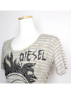 studded striped t shirt 44 55 - DIESEL - BALAAN 4